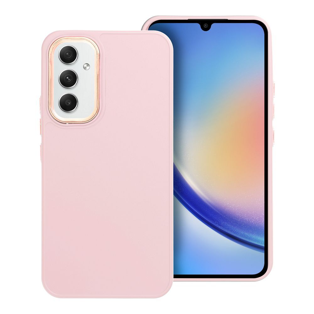Štýlový kryt FRAME Case pre SAMSUNG A54 5G ružový