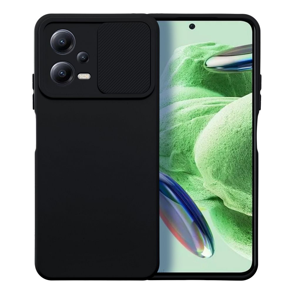 Kryt SLIDE case pre XIAOMI Redmi Note 12 5G čierny