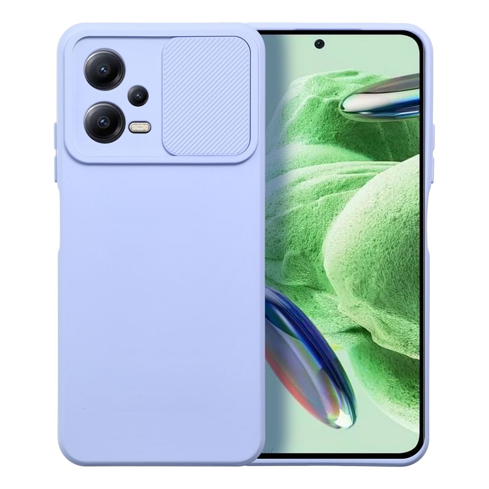 Kryt SLIDE case pre XIAOMI Redmi Note 12 5G levanduľový
