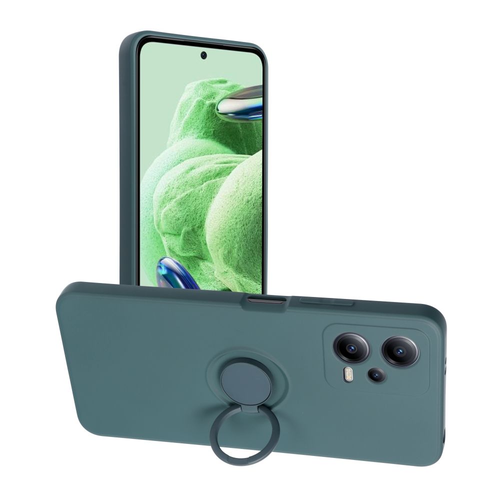 Puzdro SILICONE RING pre XIAOMI Redmi Note 12 5G zelené
