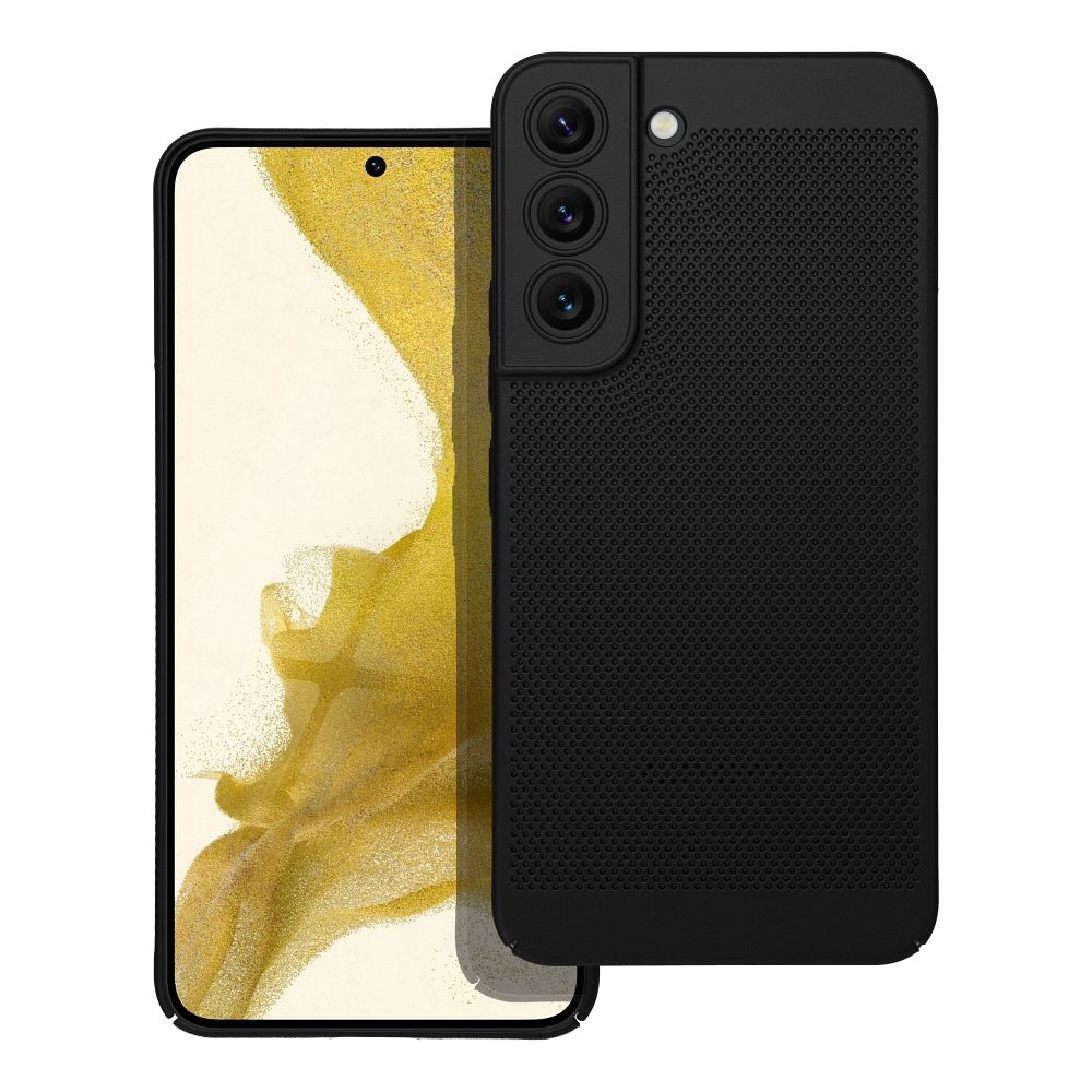 Štýlový kryt BREEZY Case pre SAMSUNG S22 čierny