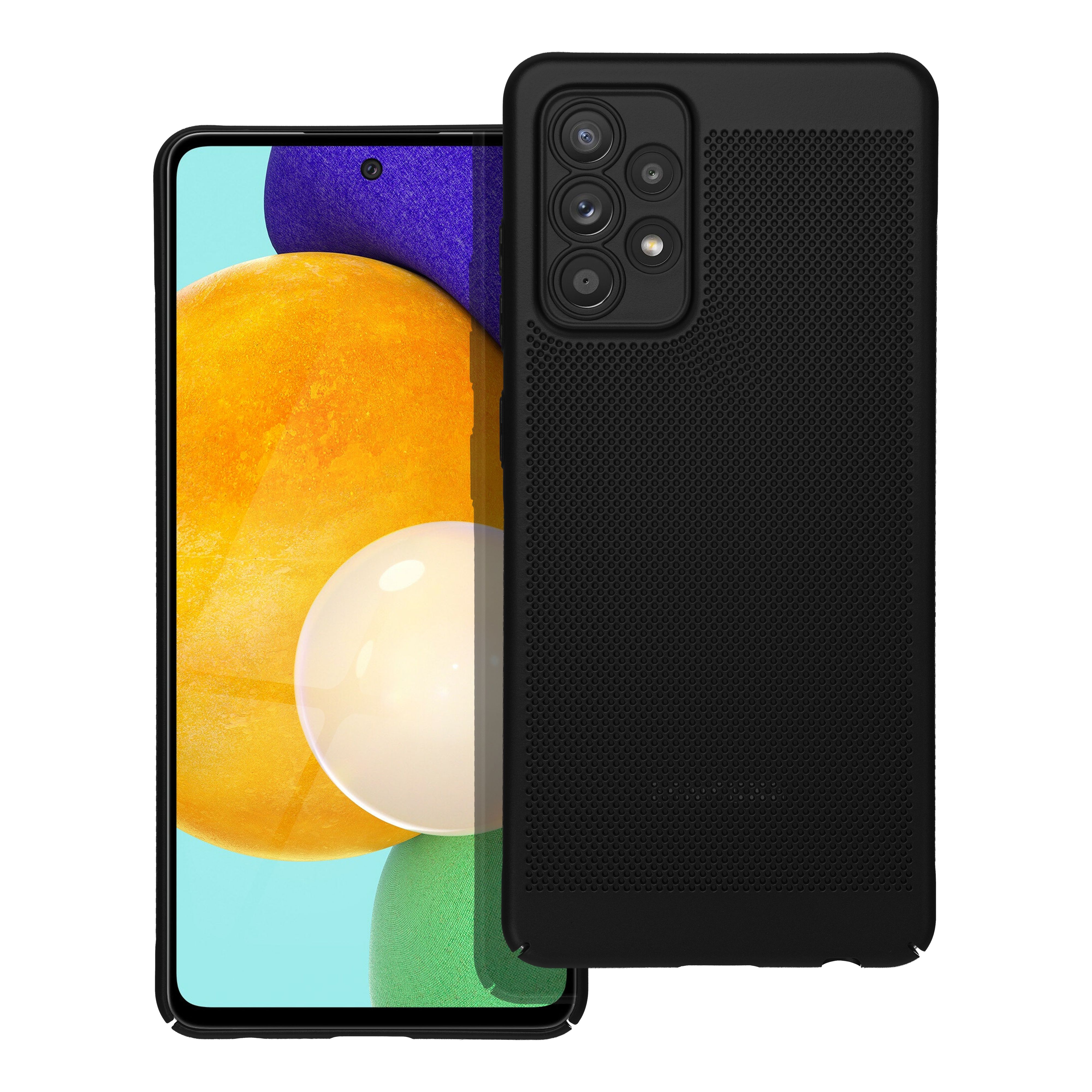 Štýlový kryt BREEZY case pre SAMSUNG A52 5G / A52 LTE 4G / A52s 5G čierny