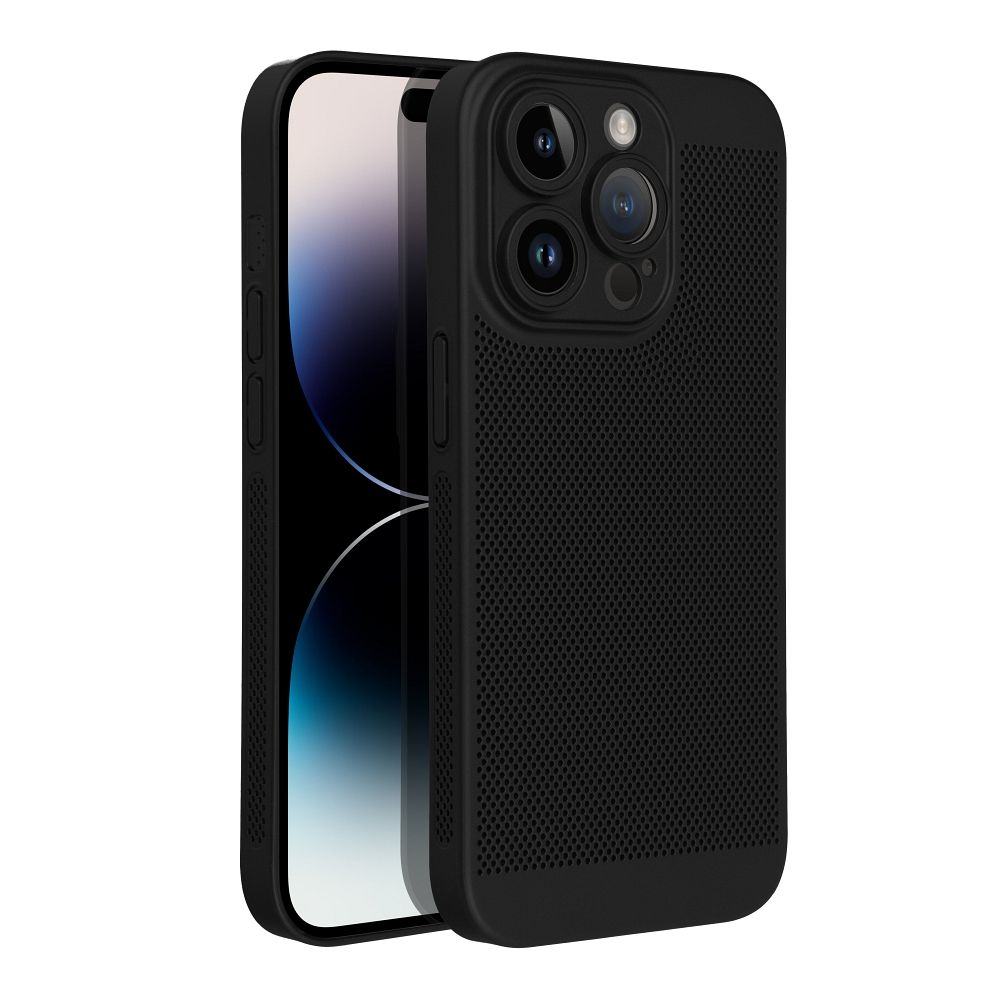 Štýlový kryt BREEZY case pre SAMSUNG S23 čierny