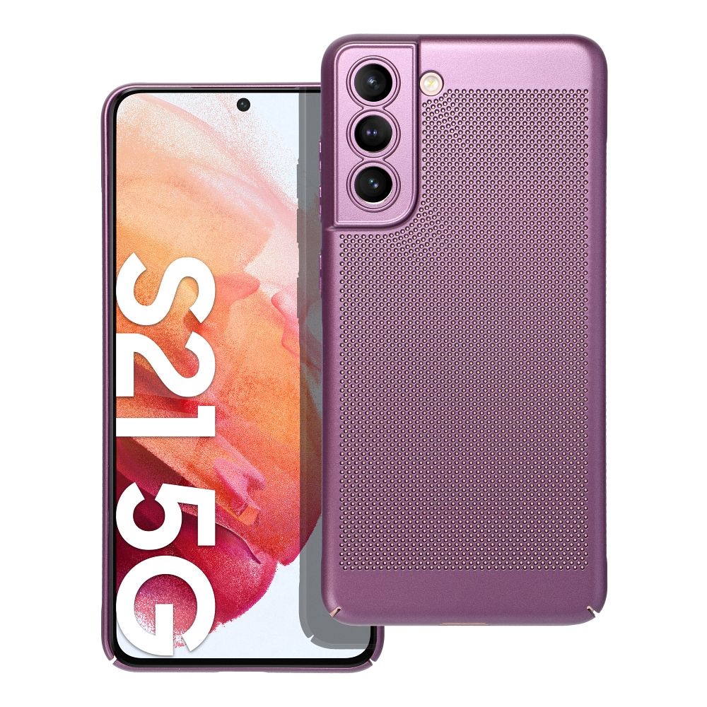 Štýlový kryt BREEZY case pre SAMSUNG S21 FE fialový