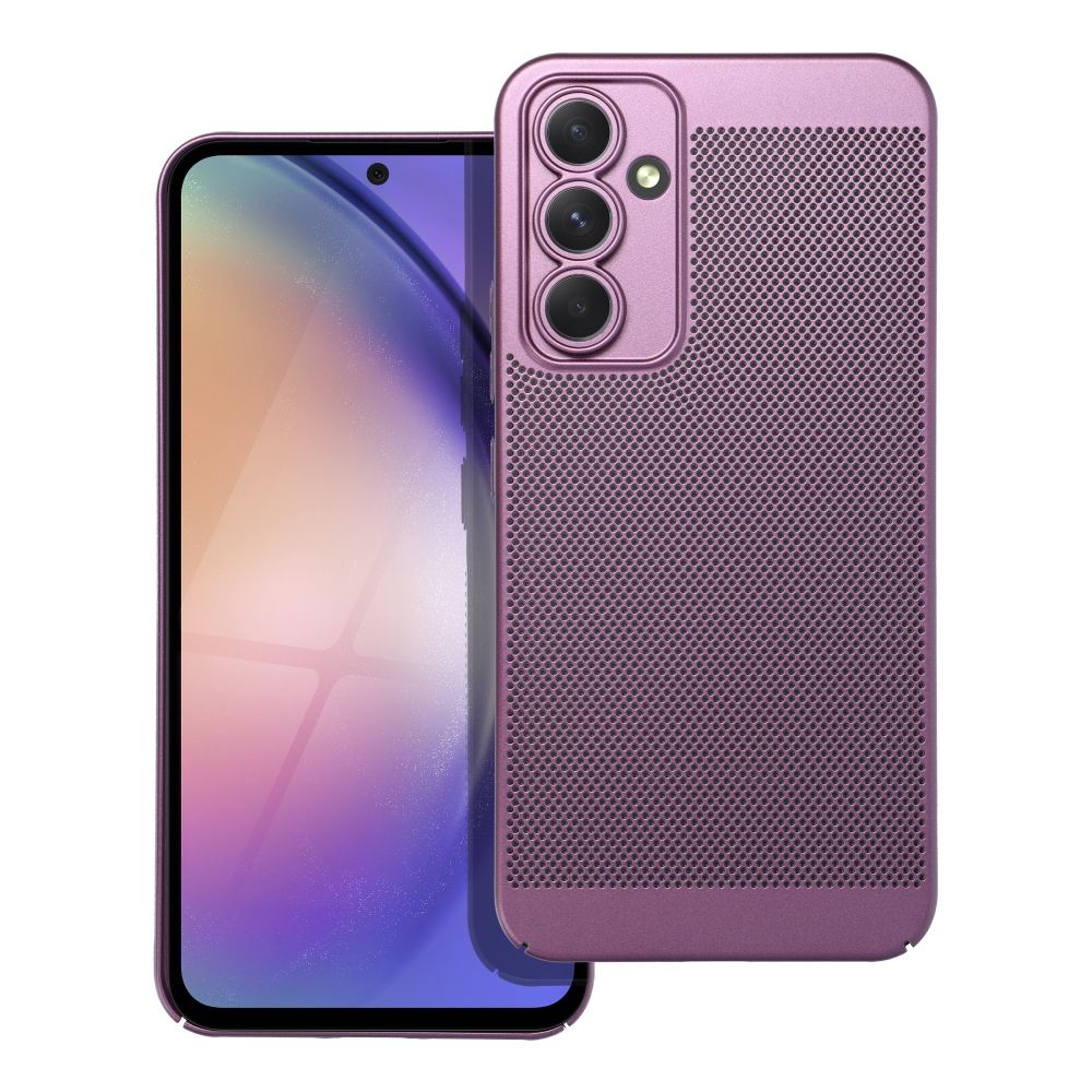 Štýlový kryt BREEZY case pre SAMSUNG A54 5G fialový