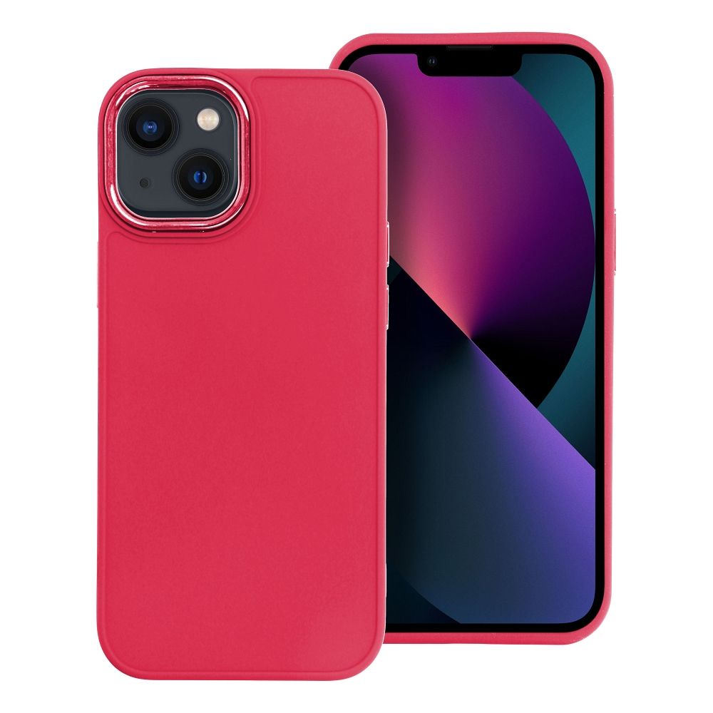 Štýlový kryt FRAME Case pre IPHONE 13 Mini červený