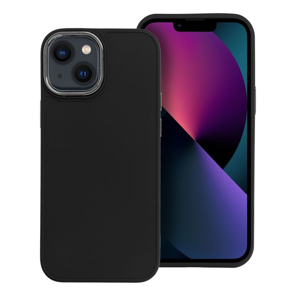 Štýlový kryt FRAME Case pre IPHONE 13 Mini čierny