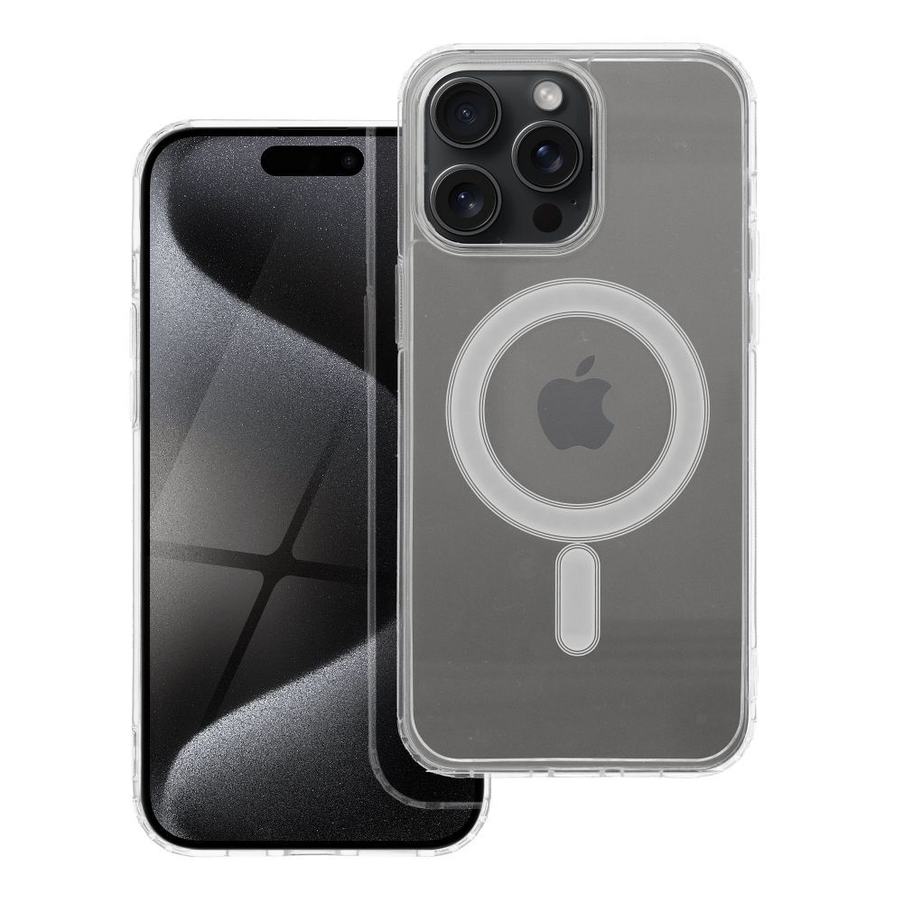 Priehľadný obal CLEAR MAG COVER pre IPHONE 15 Pro Max