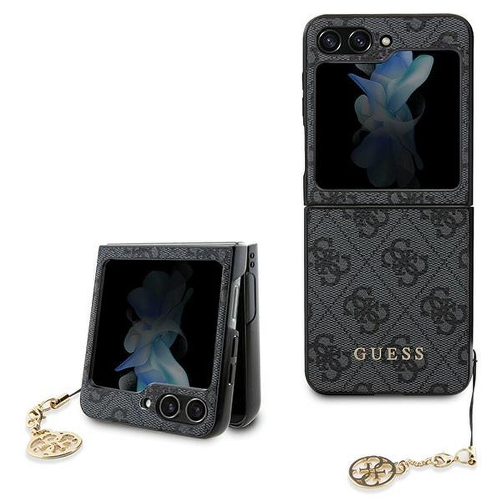 GUESS pre SAMSUNG Z Flip 5 GUHCZF5GF4GGR (4G Charm) sivé