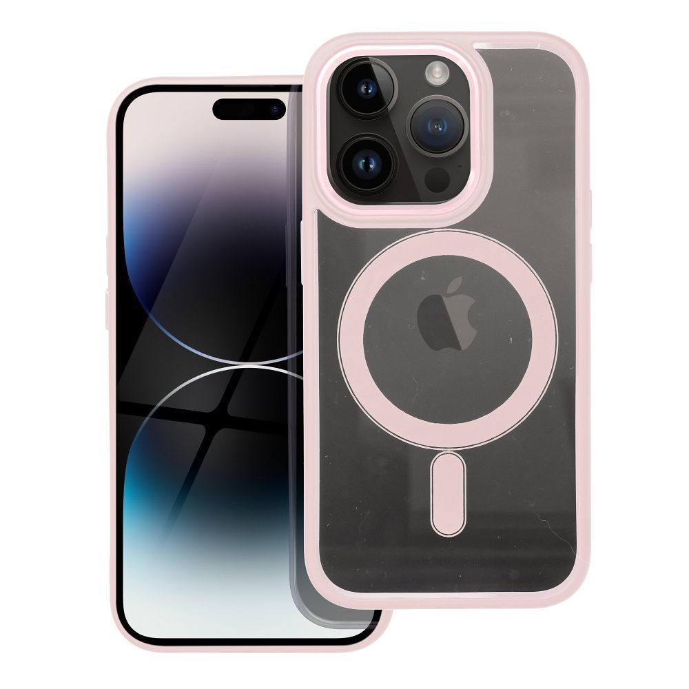 Kryt COLOR EDGE MAG COVER pre IPHONE 14 Pro ružový