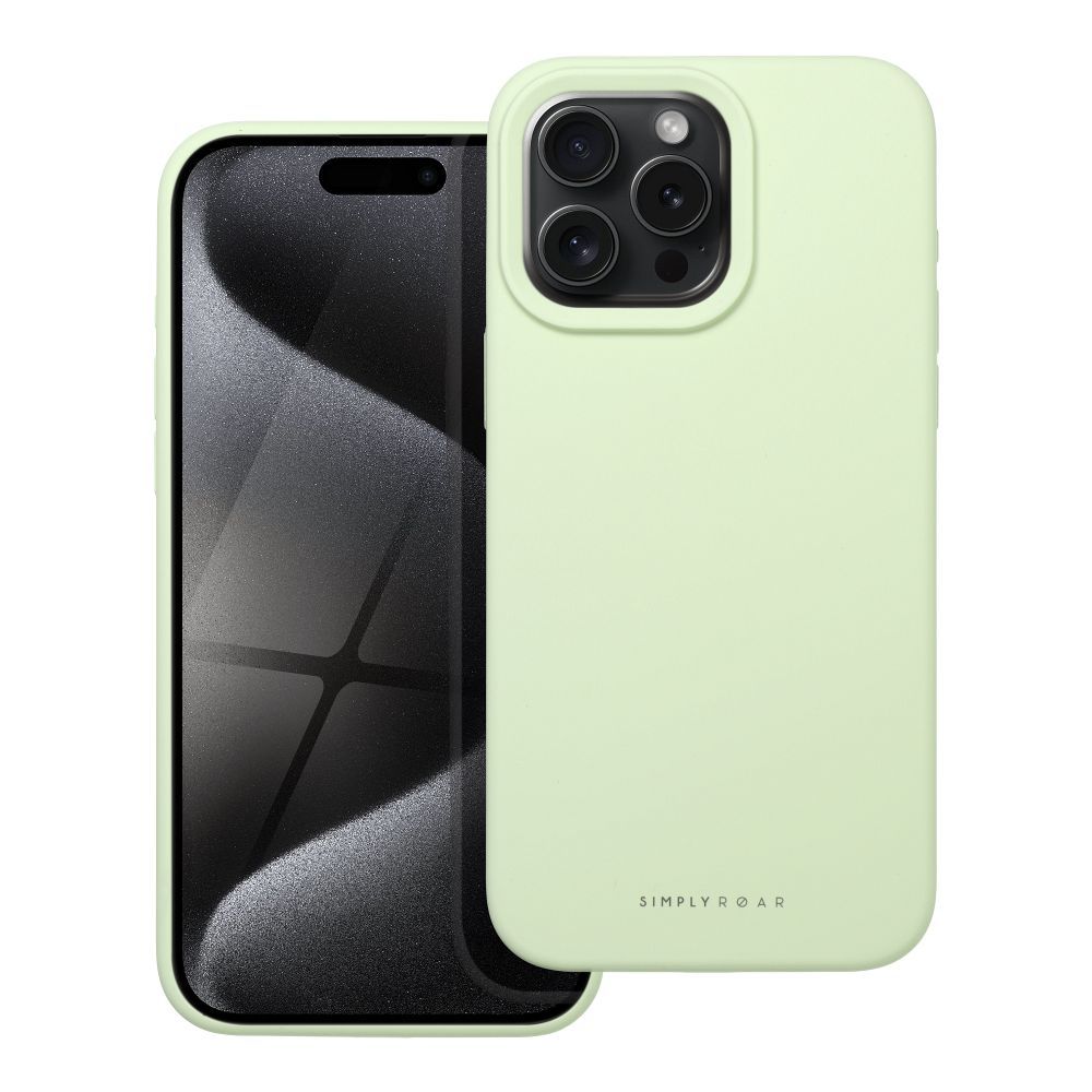 Kryt ROAR case CLOUD SKIN for IPHONE 15 Pro Max zelený