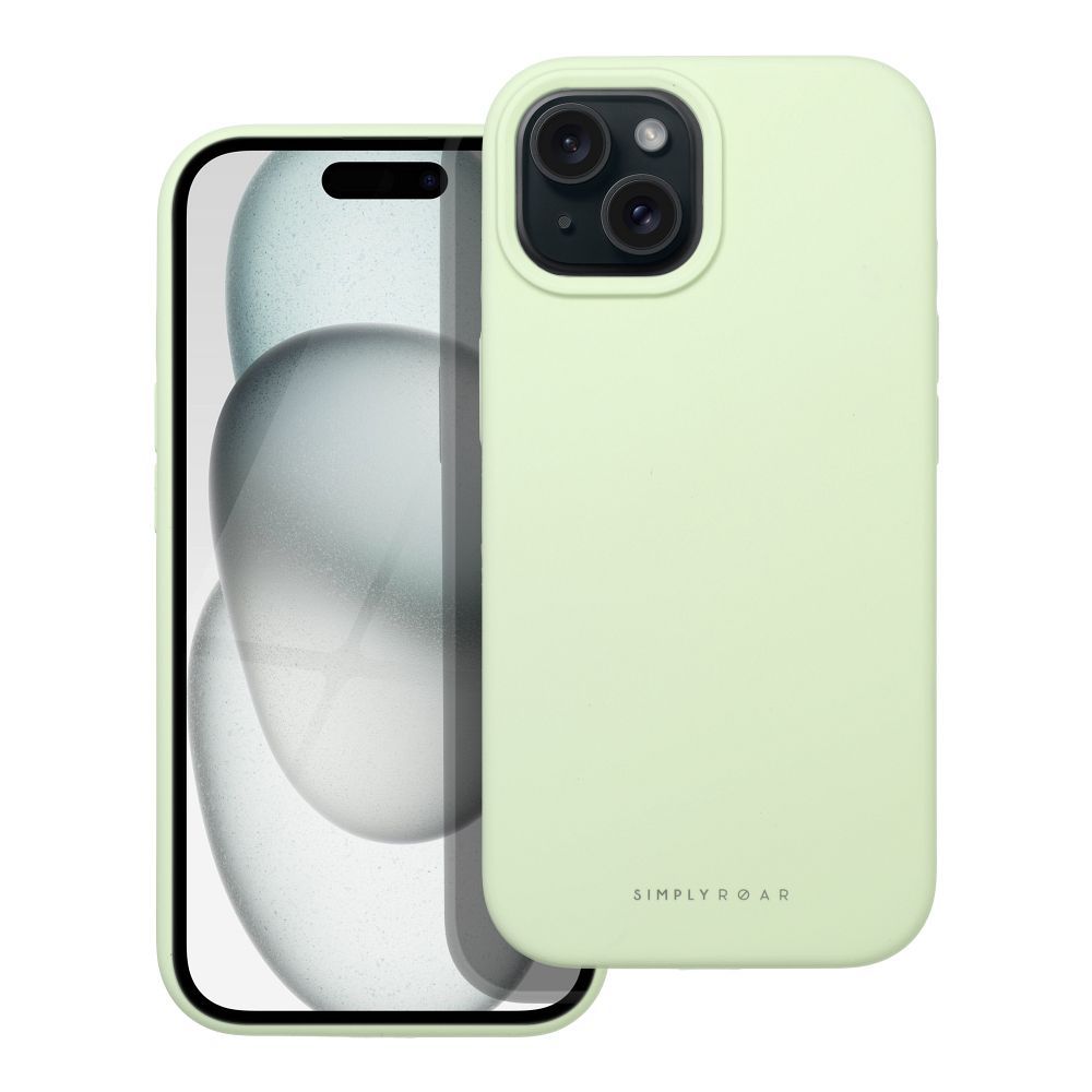 Kryt ROAR case CLOUD SKIN for IPHONE 15 zelený