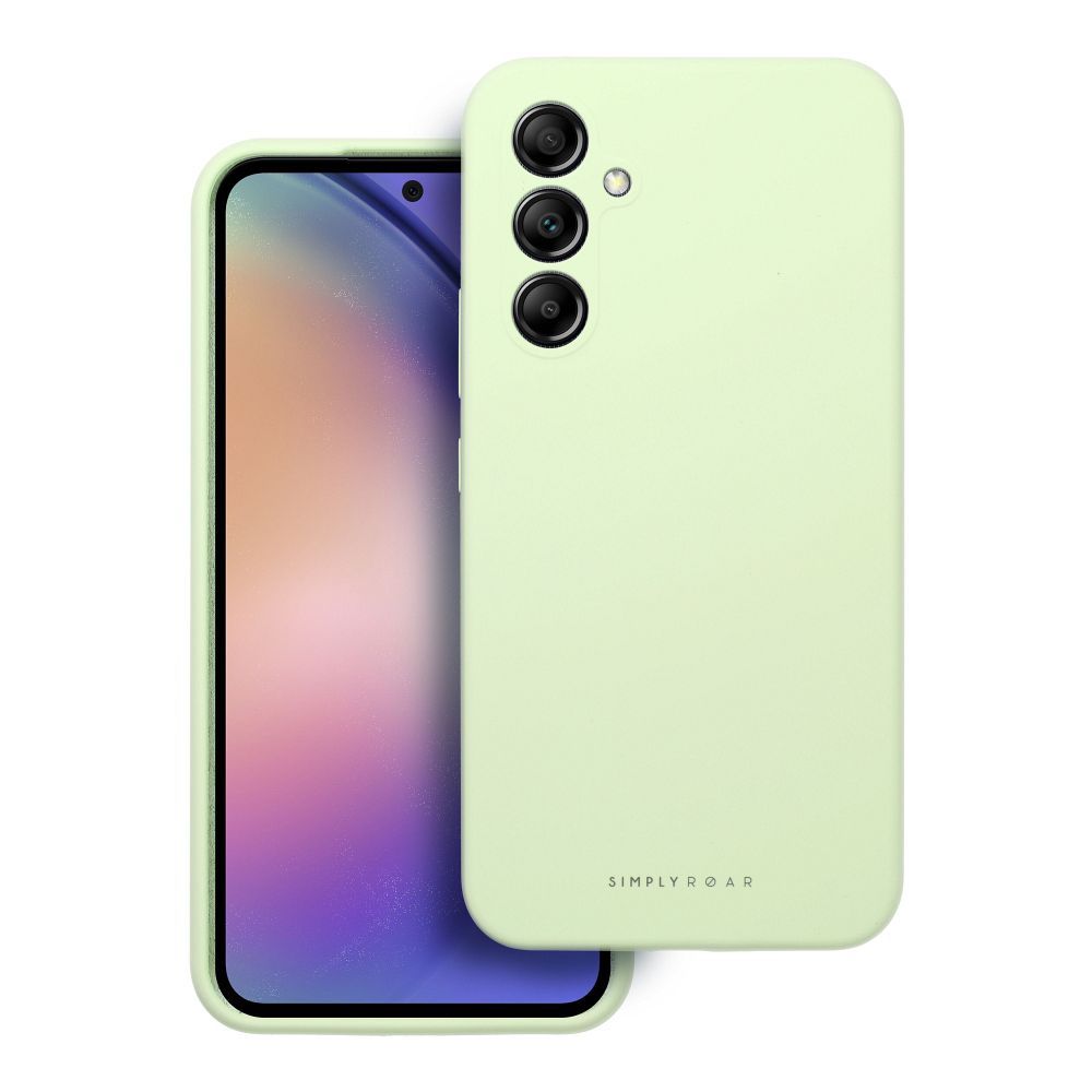 Kryt ROAR case CLOUD SKIN for SAMSUNG A54 5G zelený
