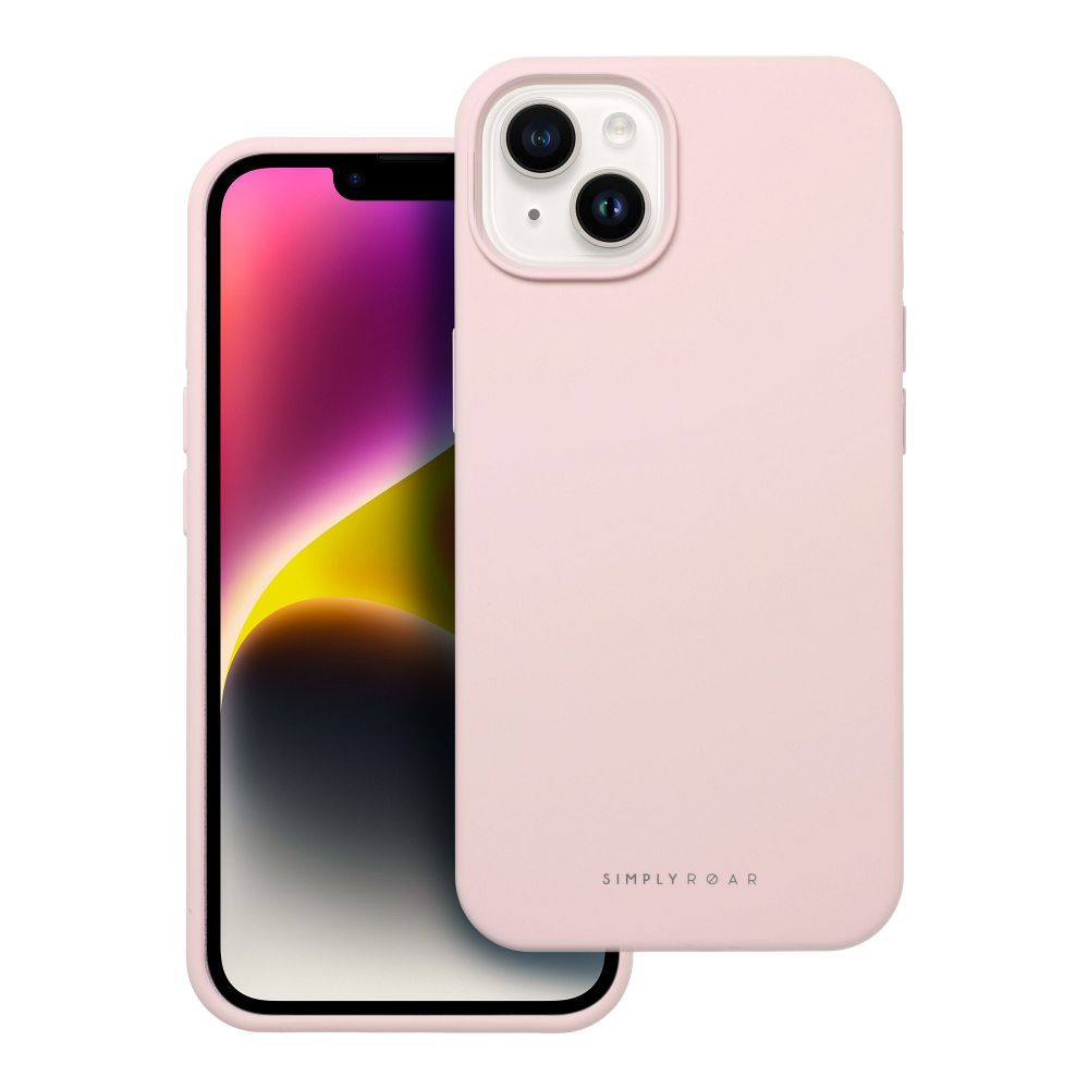 Kryt ROAR case CLOUD SKIN for IPHONE 14 ružový