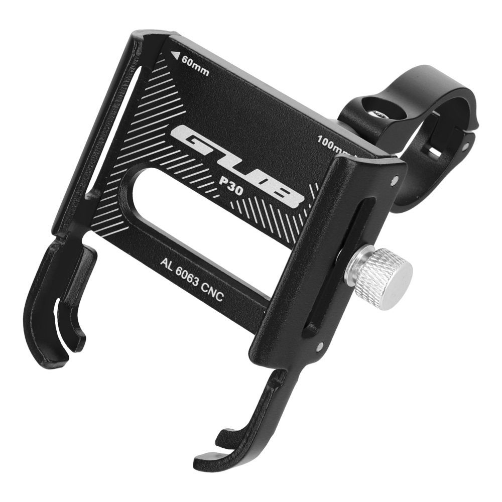 Držiak na bicykel pre mobilný telefón GUB G30 Aluminium čierny