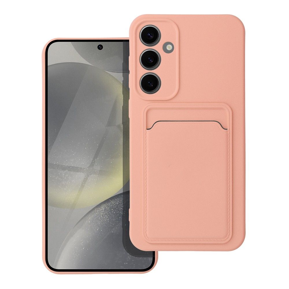 Puzdro CARD case pre SAMSUNG S23 FE ružové