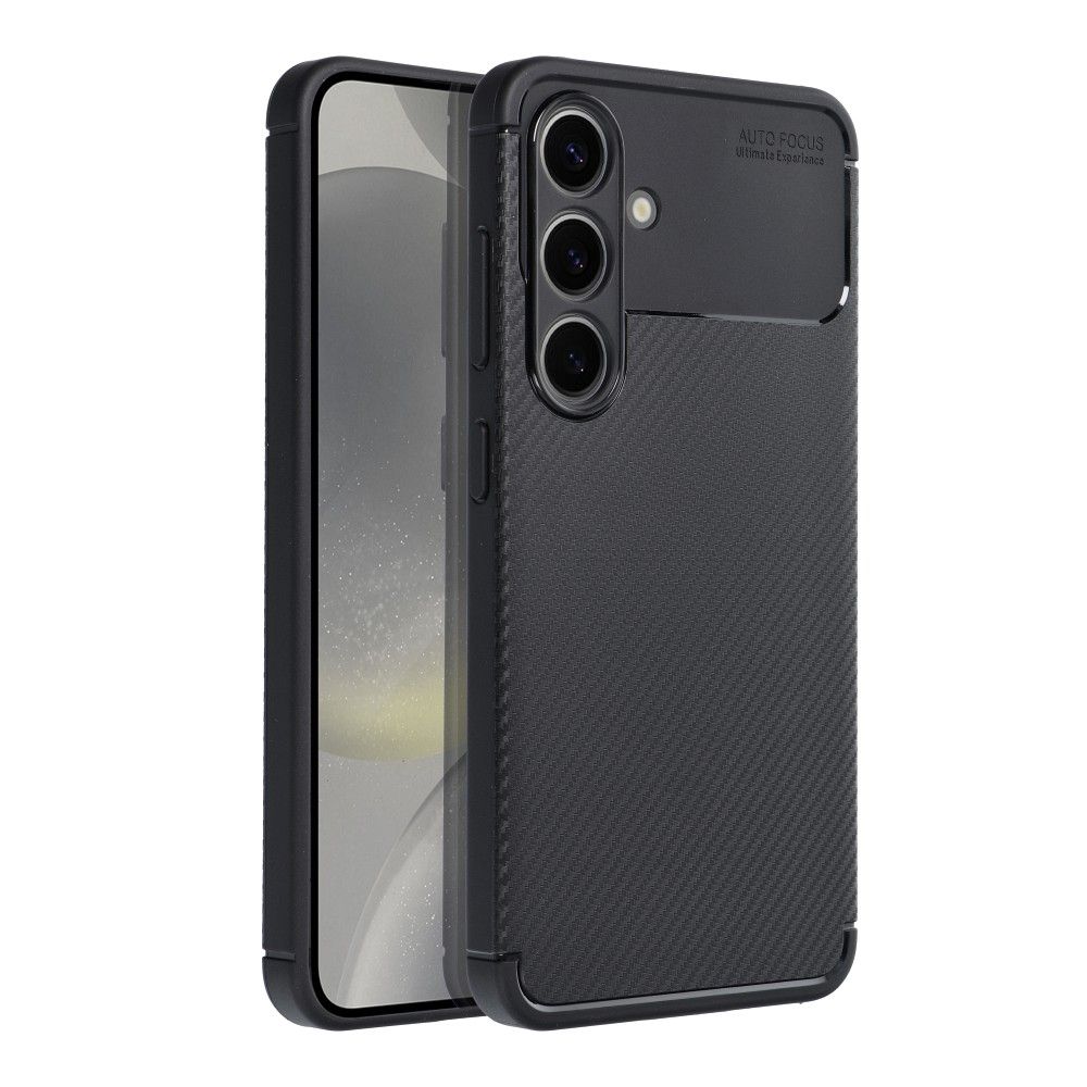 Kryt Case CARBON PREMIUM for SAMSUNG S24 čierny