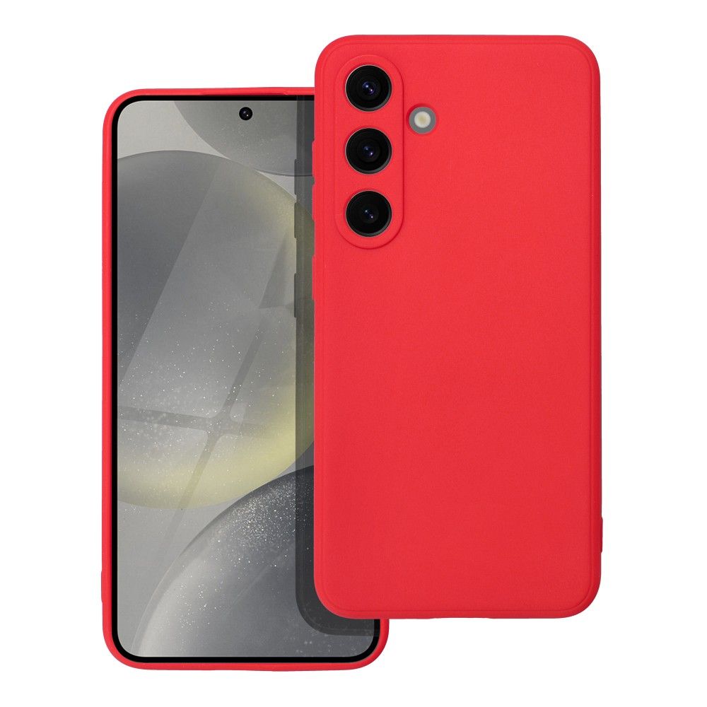 Puzdro Forcell SOFT pre SAMSUNG S24 červené