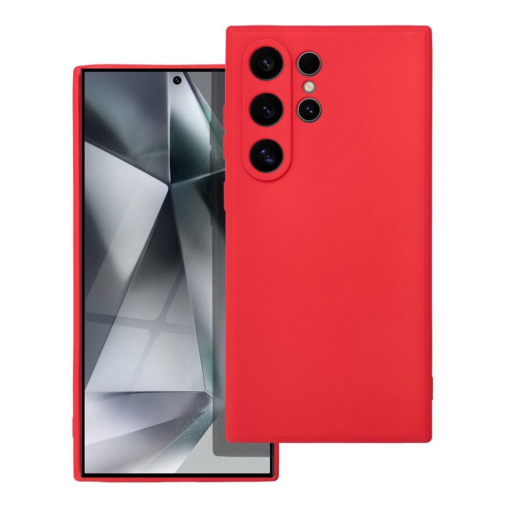 Puzdro Forcell SOFT pre SAMSUNG S24 Ultra červené