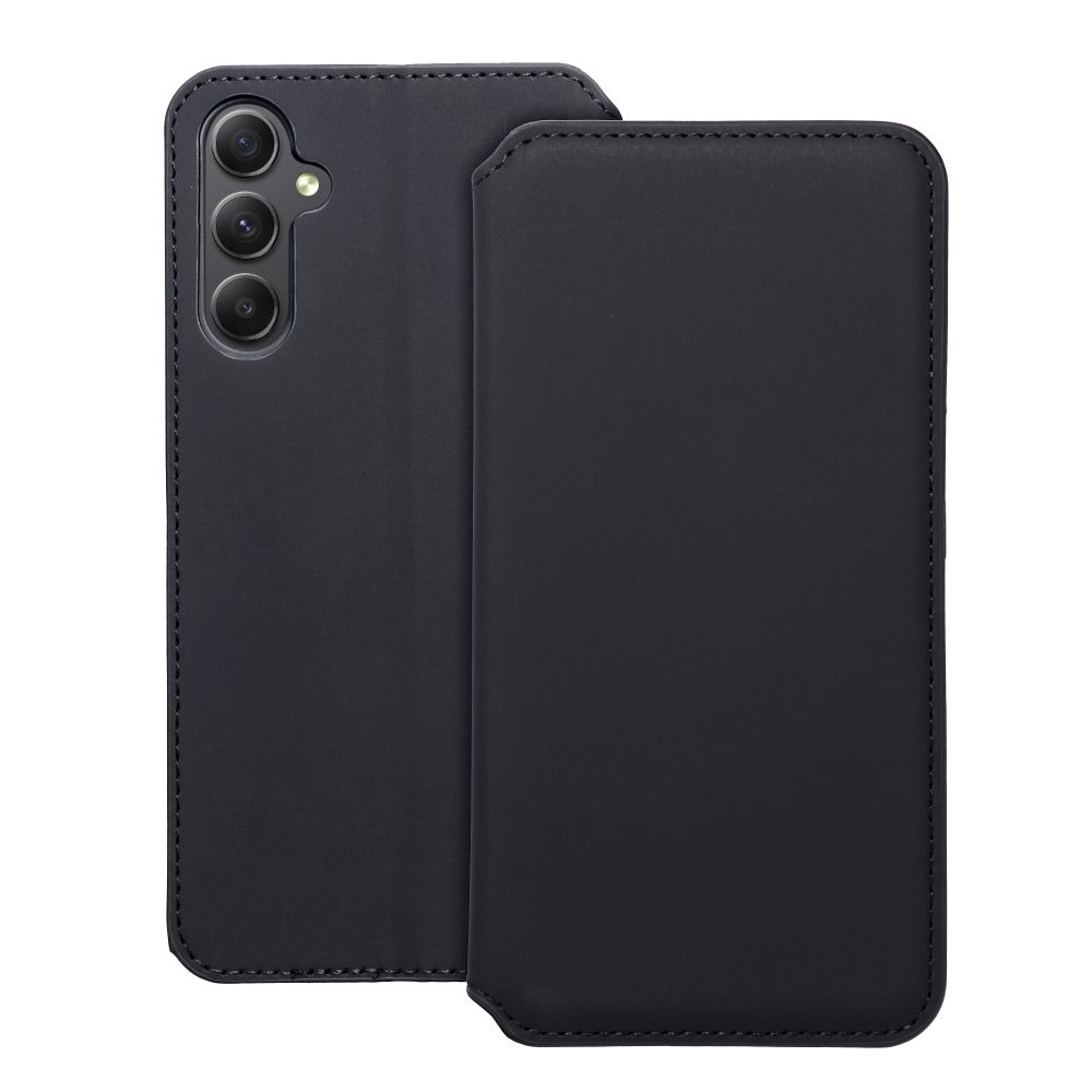 Obal DUAL POCKET Book case pre SAMSUNG S24 Plus čierny