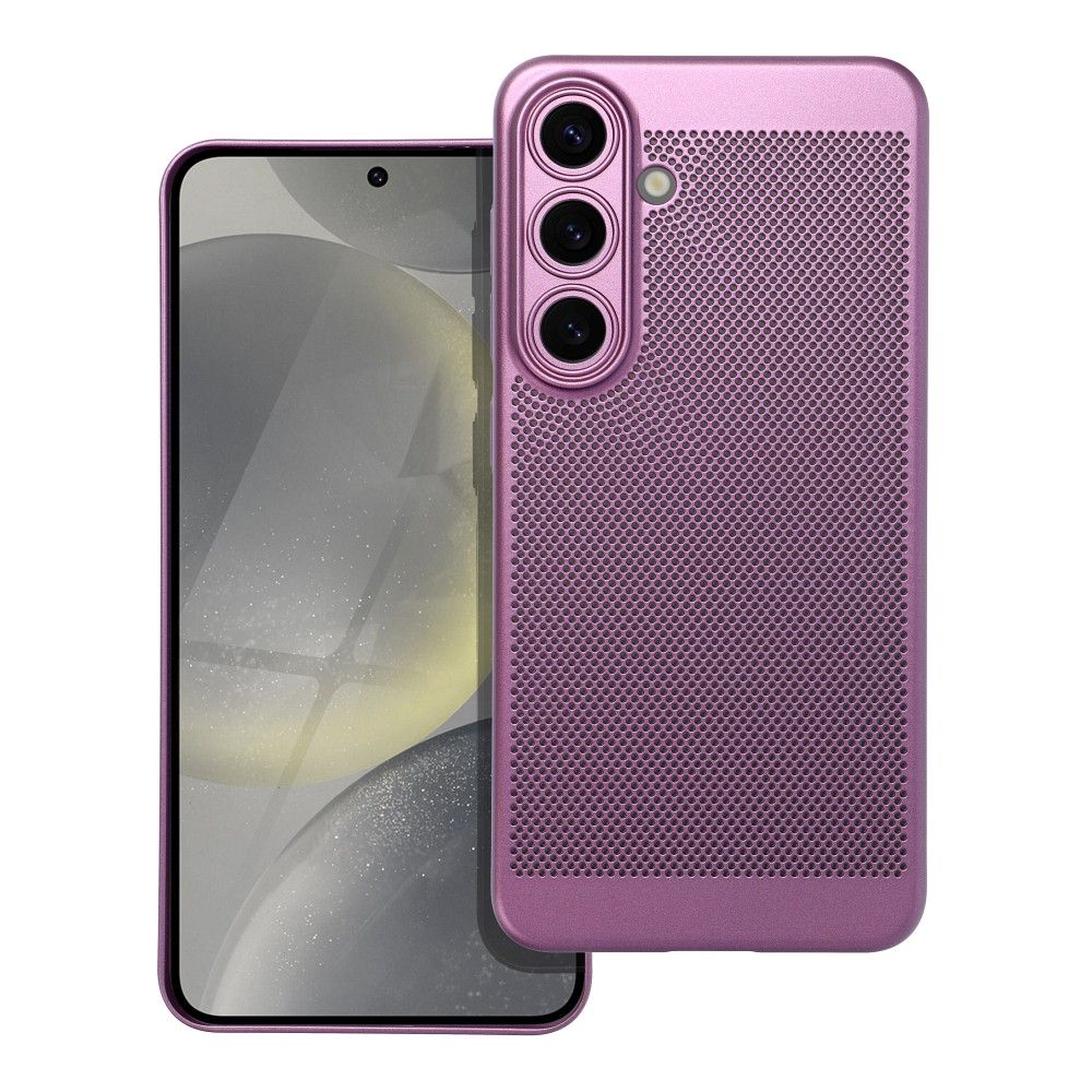 Štýlový kryt BREEZY case pre SAMSUNG S24 fialový