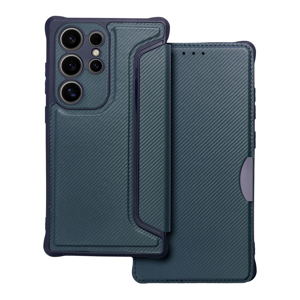 Puzdro RAZOR Book pre SAMSUNG S24 Ultra modré