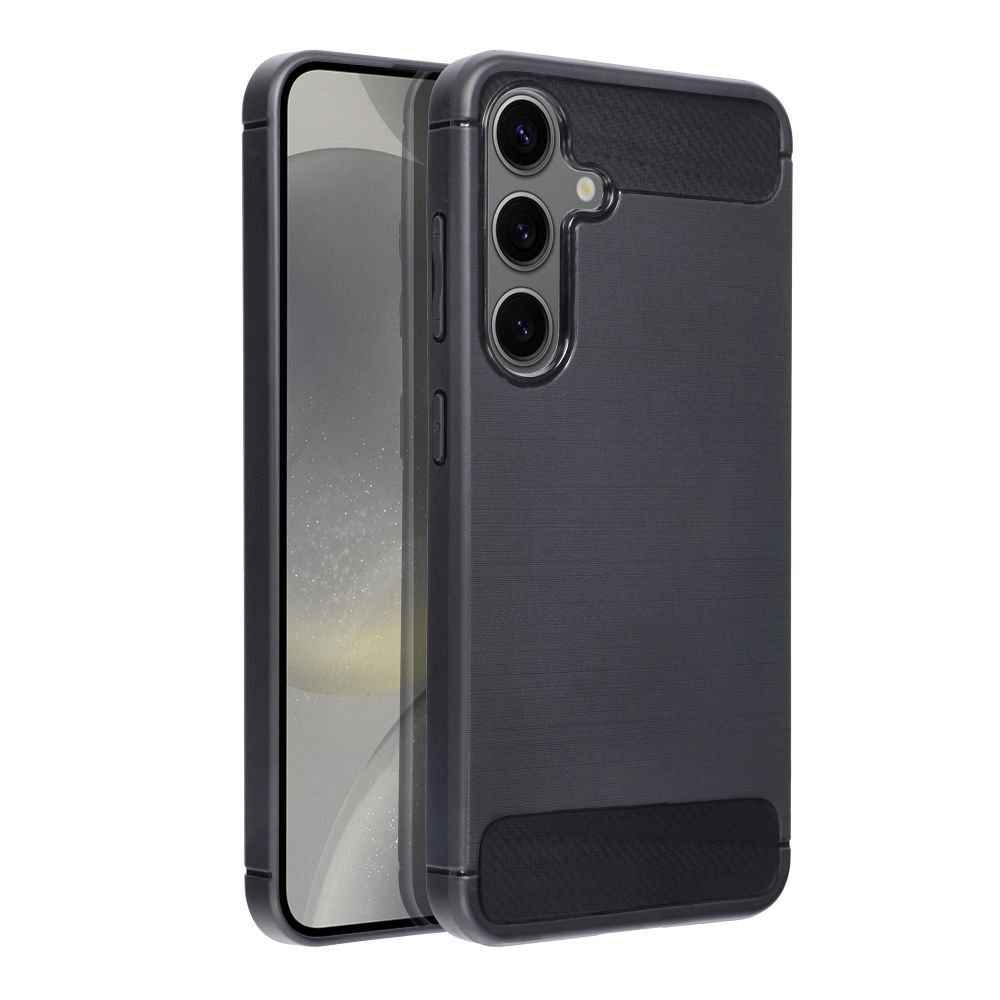 Puzdro CARBON pre SAMSUNG S24 čierne