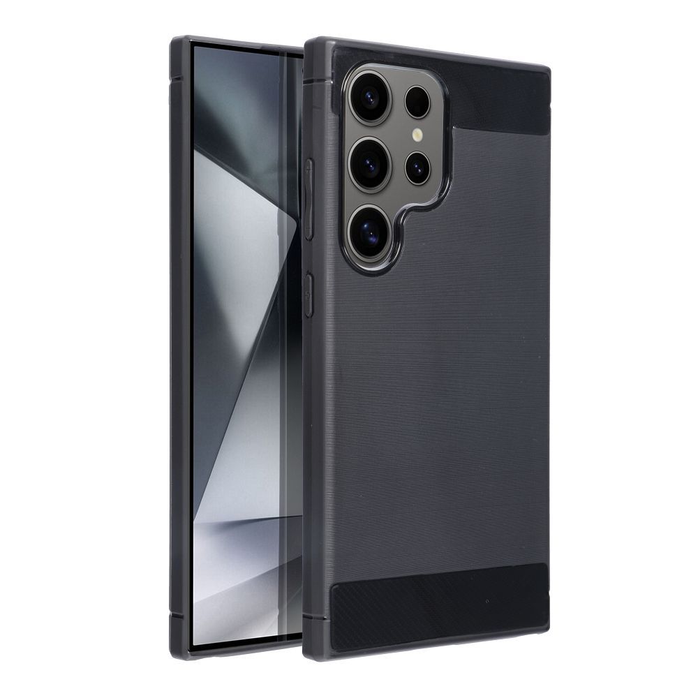 Puzdro CARBON pre SAMSUNG S24 Ultra čierne