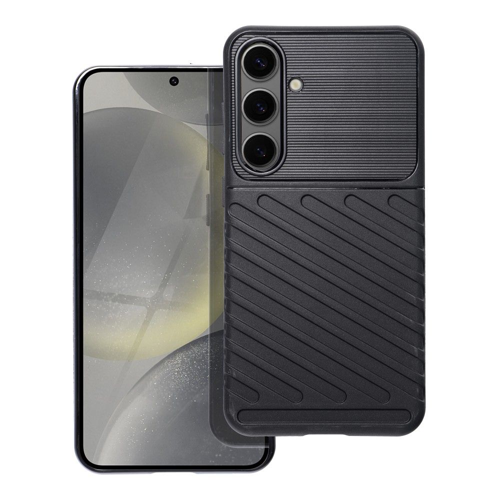 Puzdro THUNDER pre SAMSUNG S24 Plus čierne