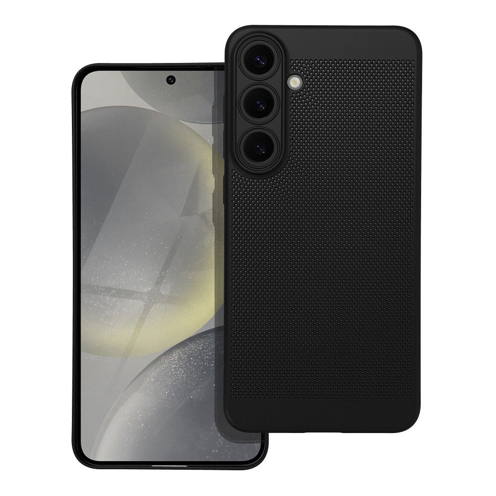 Štýlový kryt BREEZY Case pre SAMSUNG S24 Plus čierny