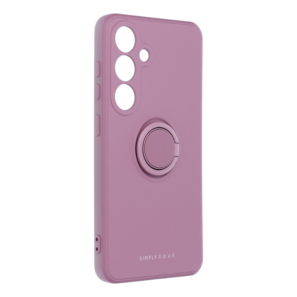 Puzdro ROAR case AMBER for SAMSUNG S24 fialové