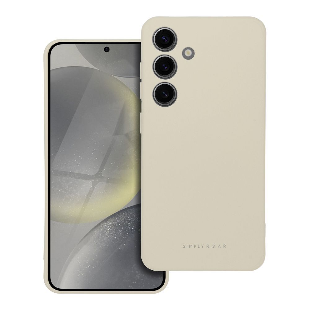Puzdro ROAR case SPACE for SAMSUNG S24 krémové