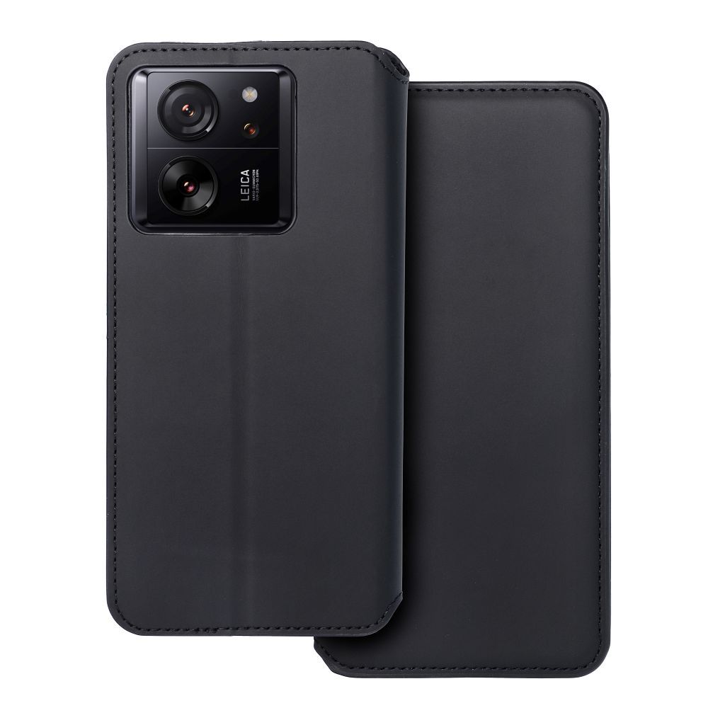 Obal DUAL POCKET Book case pre XIAOMI 13T / 13T Pro čierny
