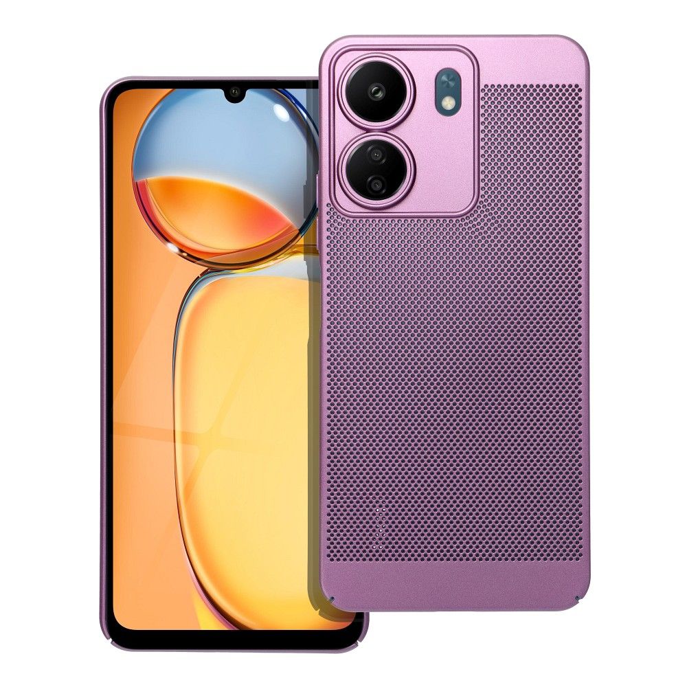 Štýlový kryt BREEZY Case pre XIAOMI Redmi 13C / POCO C65 fialový