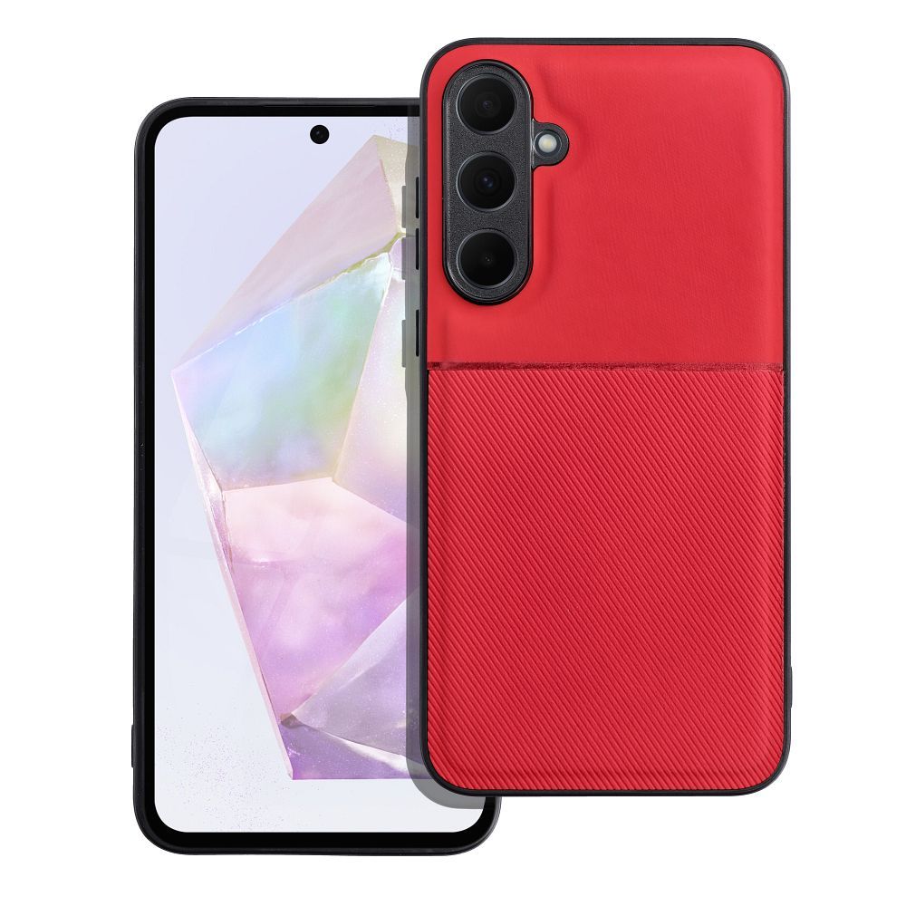 Štýlový kryt Forcell Noble pre SAMSUNG A35 5G červený