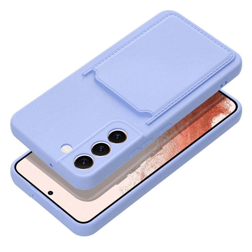 Puzdro CARD case pre SAMSUNG A35 5G fialové