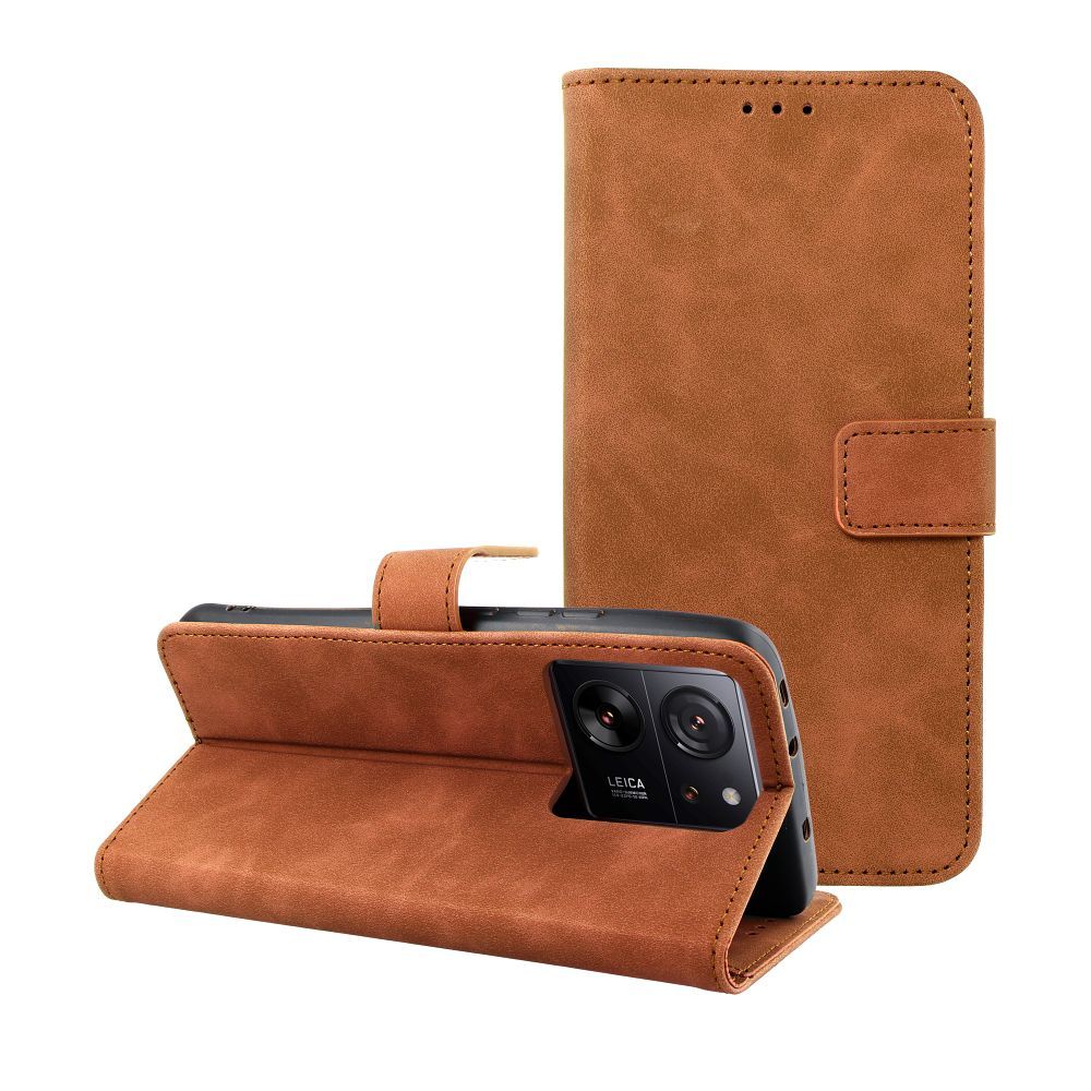 Obal TENDER Book pre XIAOMI 13T hnedý
