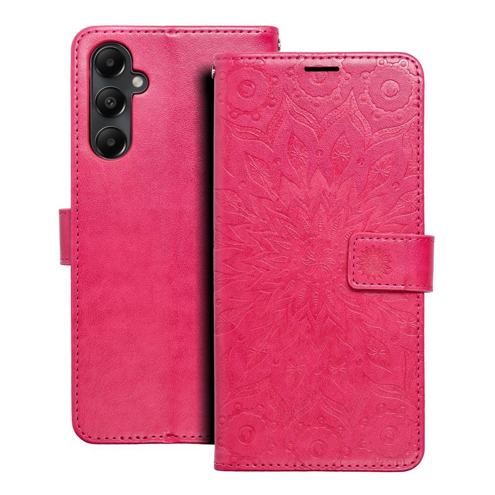 Puzdro MEZZO Book pre SAMSUNG A05s mandala - magenta