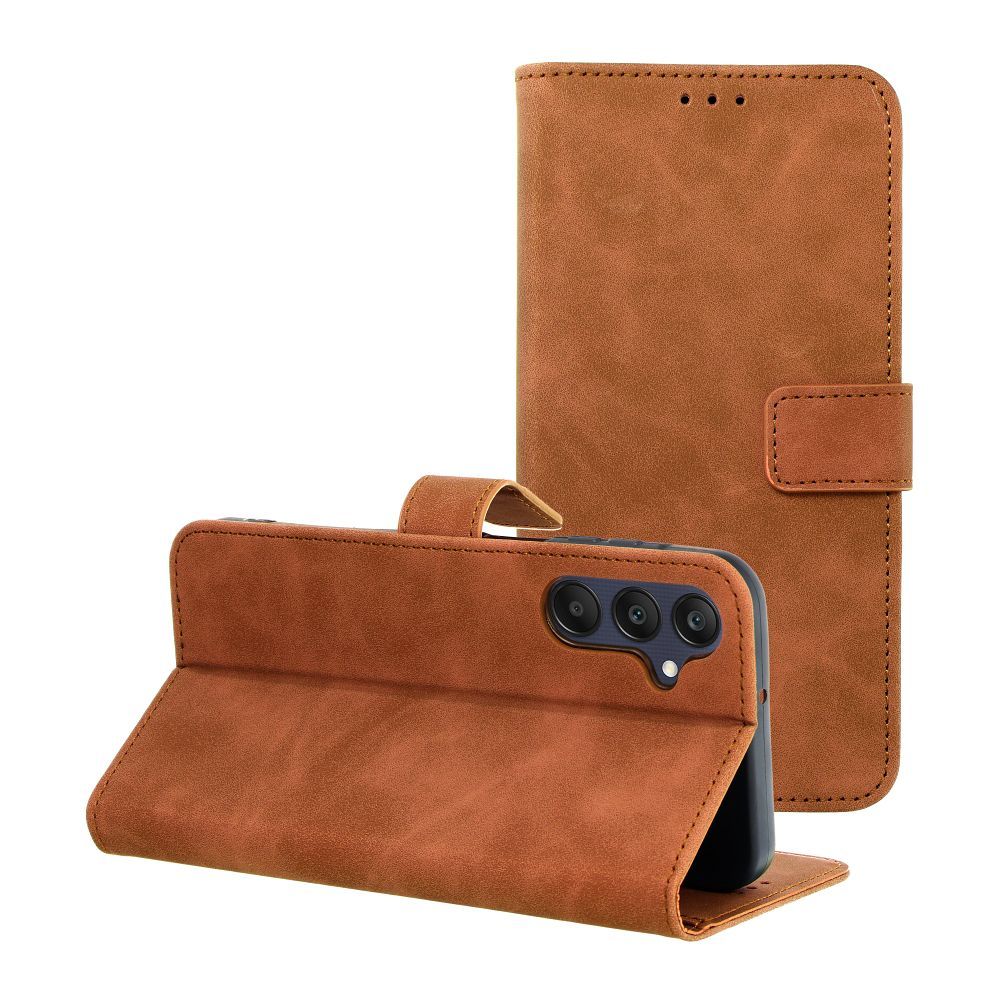 Obal TENDER Book pre SAMSUNG A25 5G hnedý