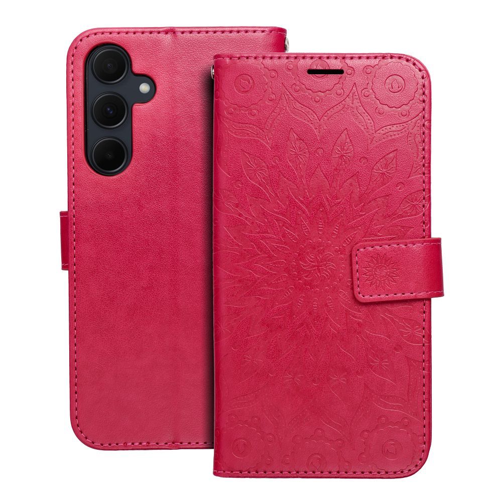 Puzdro MEZZO Book pre SAMSUNG A35 5G mandala - magenta