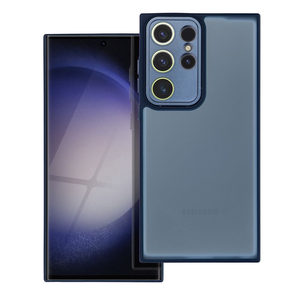 Farebný kryt VARIETE Case pre SAMSUNG S23 Ultra modrý