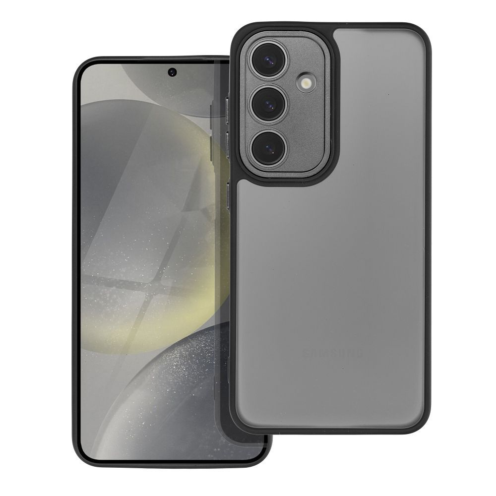 Farebný kryt VARIETE Case pre SAMSUNG S24 čierny