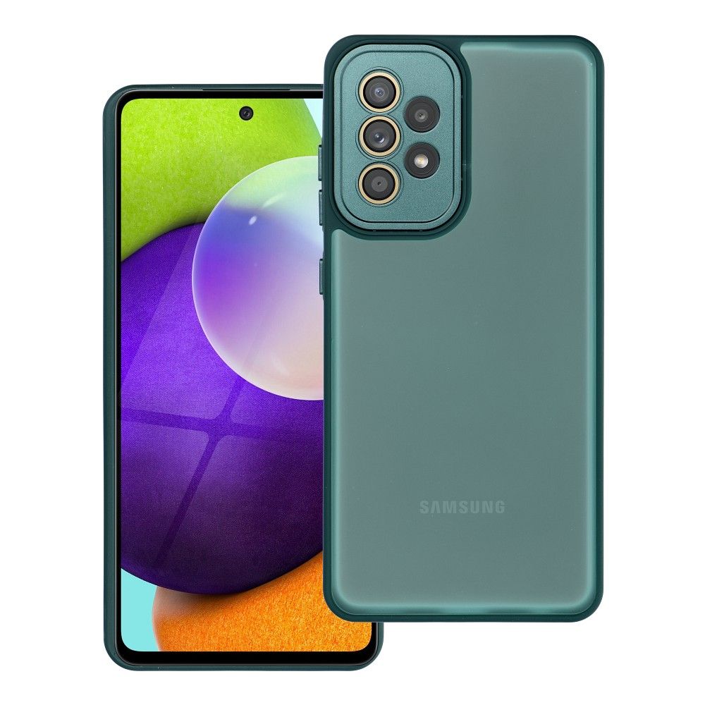 Farebný kryt VARIETE Case pre SAMSUNG A52 5G / A52 LTE ( 4G ) / A52s 5G zelený