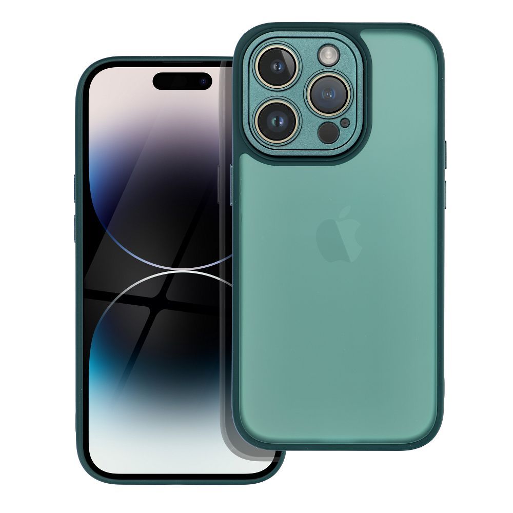 Farebný kryt VARIETE Case pre IPHONE 14 Pro zelený