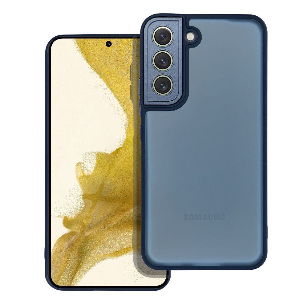 Farebný kryt VARIETE Case pre SAMSUNG S22 modrý