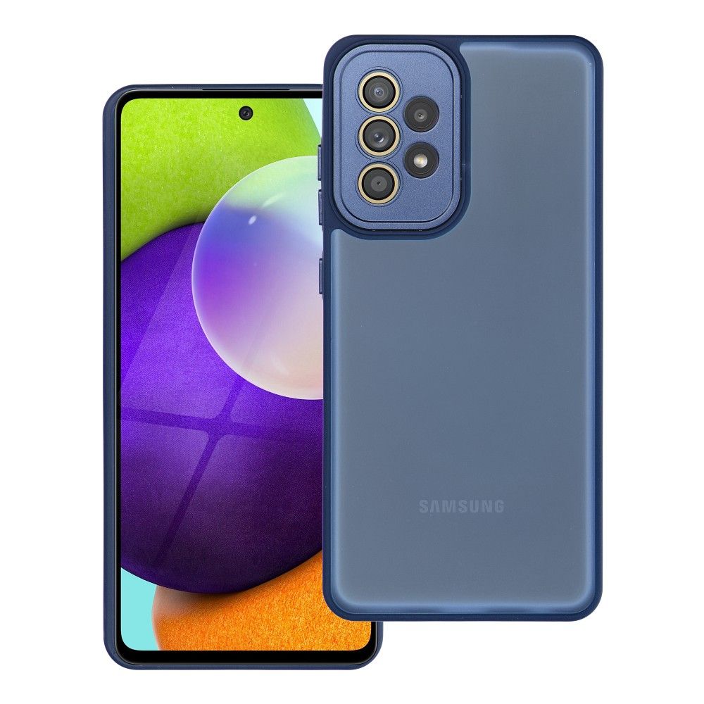 Farebný kryt VARIETE Case pre SAMSUNG A52 5G / A52 LTE ( 4G ) / A52s 5G modrý