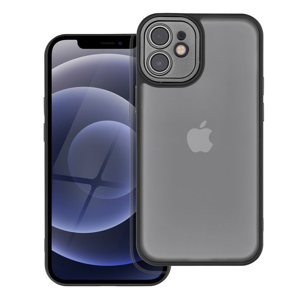 Farebný kryt VARIETE Case pre IPHONE 12 Mini čierny