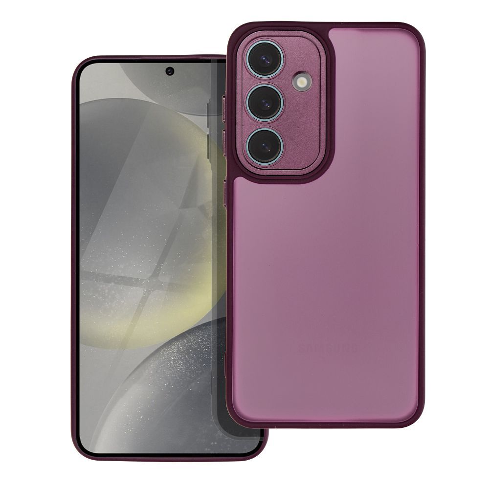 Farebný kryt VARIETE Case pre SAMSUNG S24 fialový