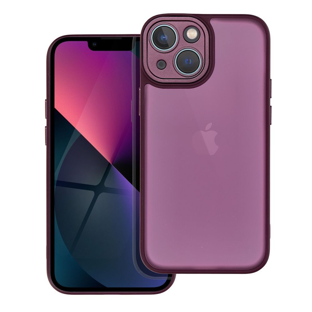 Farebný kryt VARIETE Case pre IPHONE 13 Mini fialový