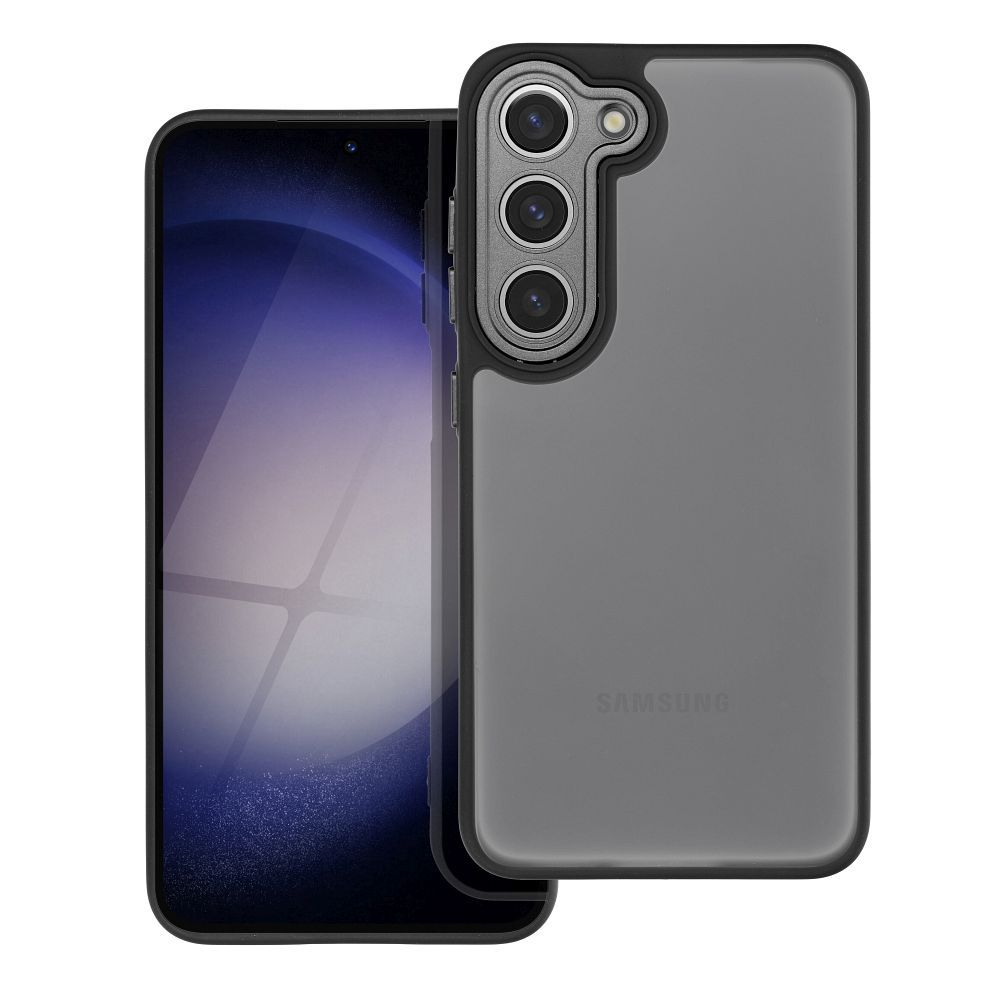 Farebný kryt VARIETE Case pre SAMSUNG S23 čierny